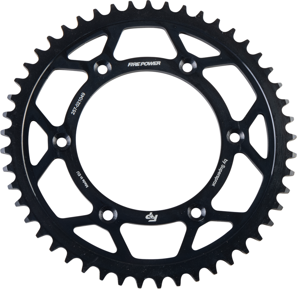 REAR SPROCKET STEEL 49T BLK