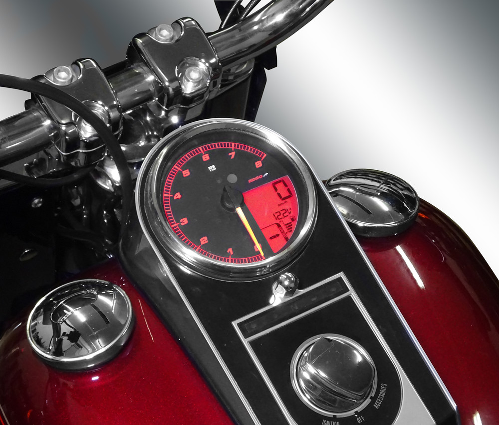 KOSO KOSO HD-05 4.5" GUAGE CHROME BEZEL, CANBUS MODELS