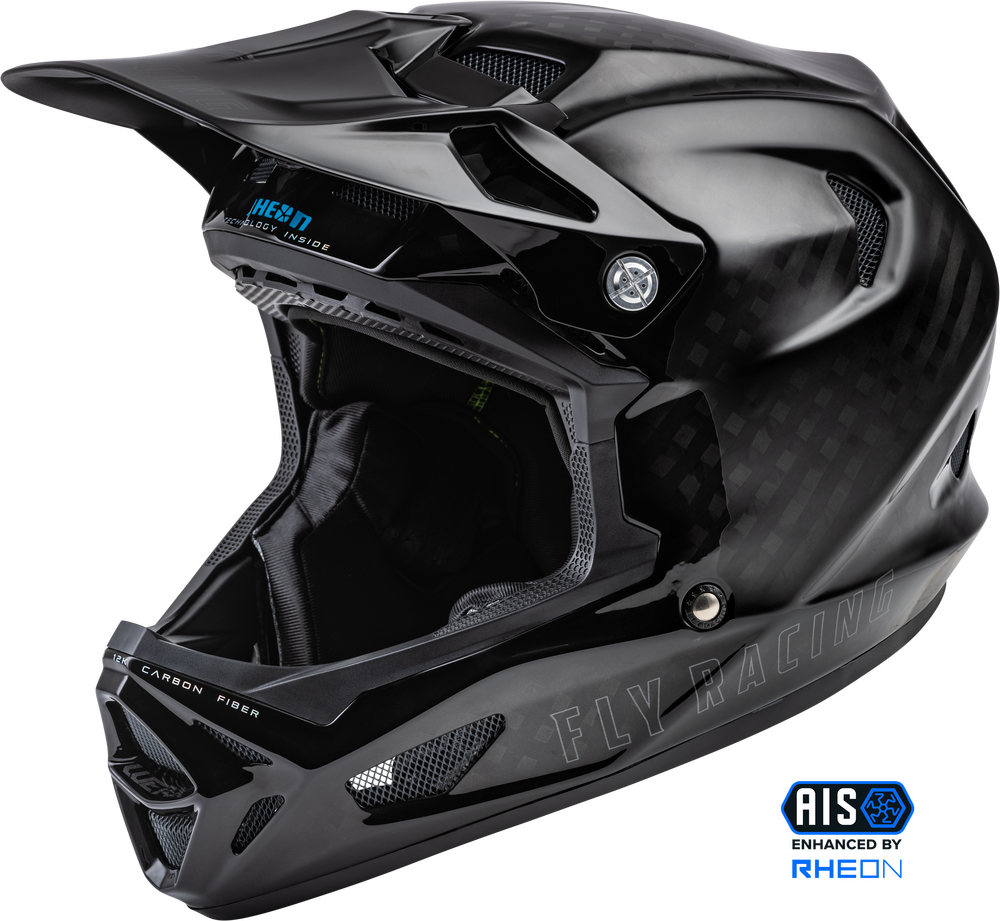 FLY RACING WERX-R CARBON HELMET BLACK CARBON SM
