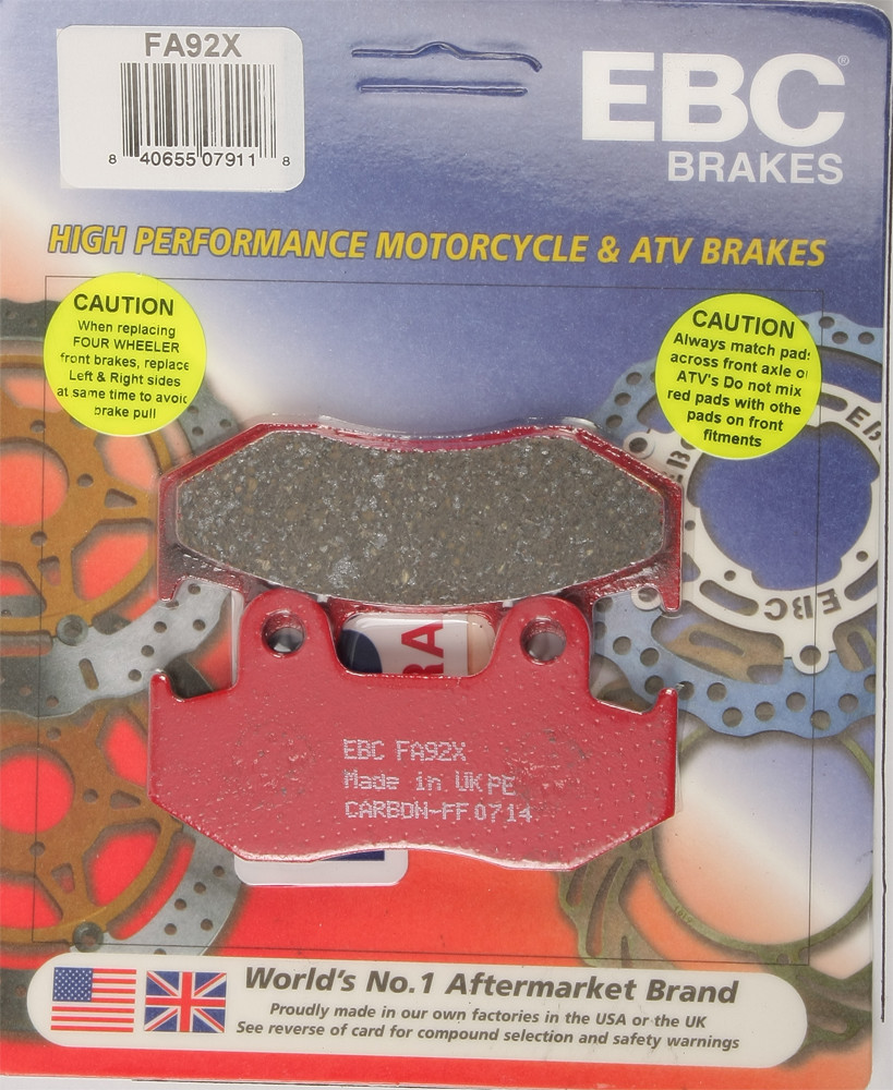 EBC FA92X Carbon X Front Brake Pads