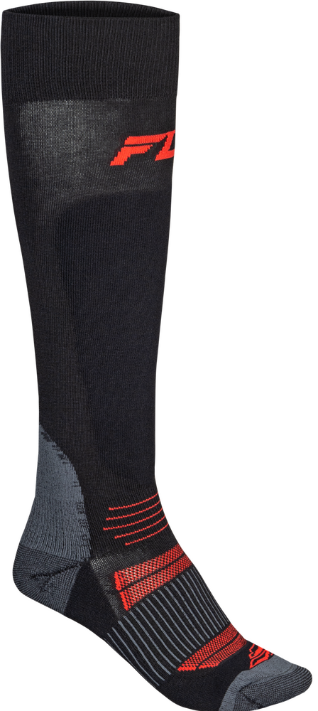 Fly Racing Snow Midweight Wool Sock Black SM/MD
