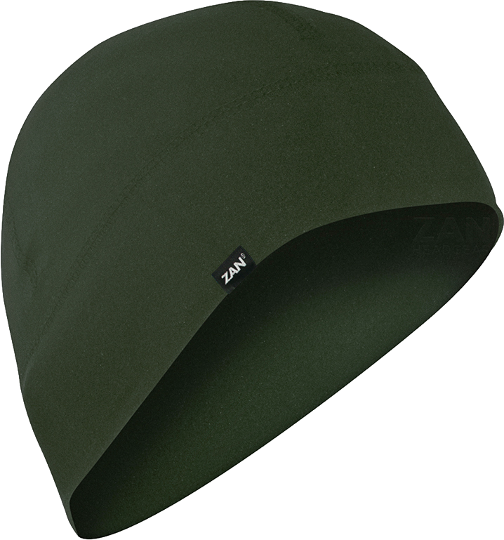 Zan Adult Sportflex UPF50+ Liner/Beanie — Olive
