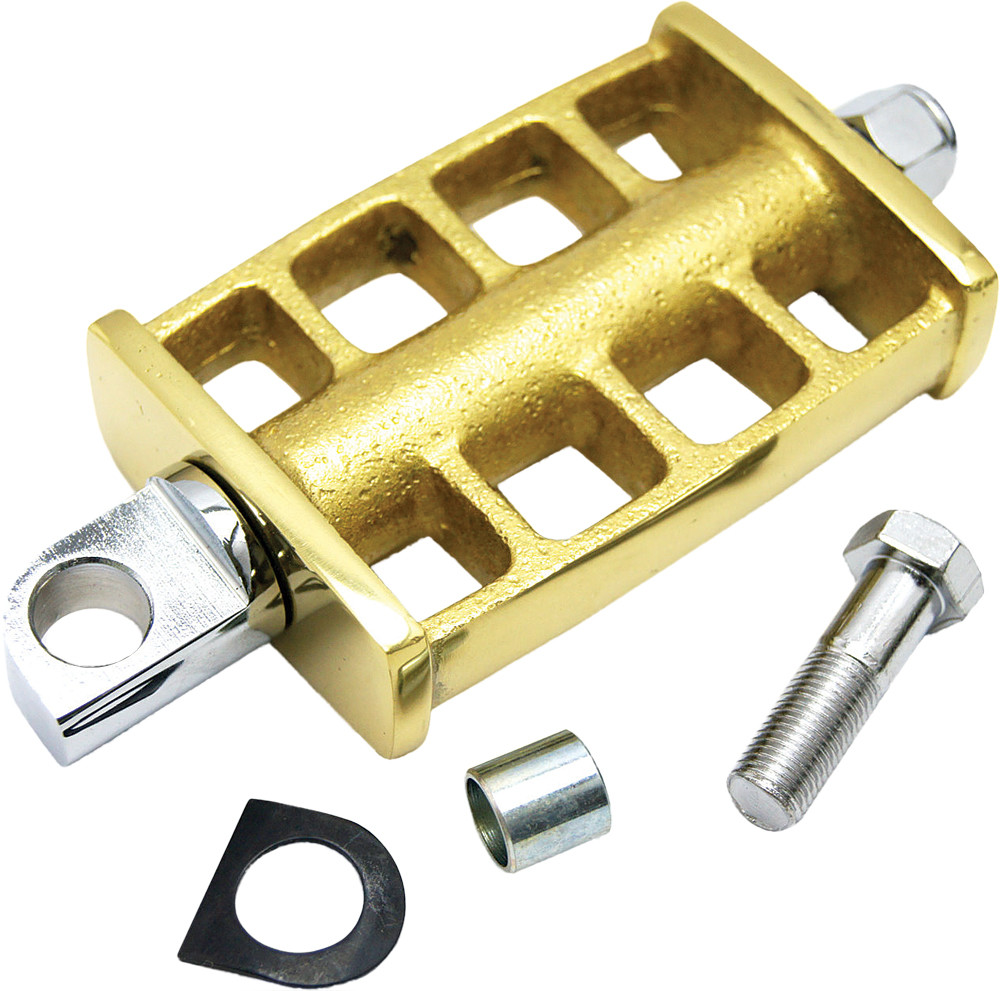 HardDrive Kickpedal Cast Brass