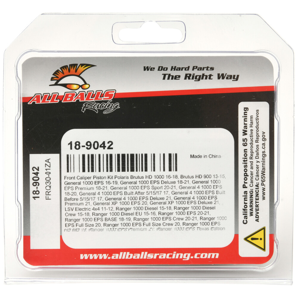 ALL BALLS BRAKE CALIPER PISTON KIT