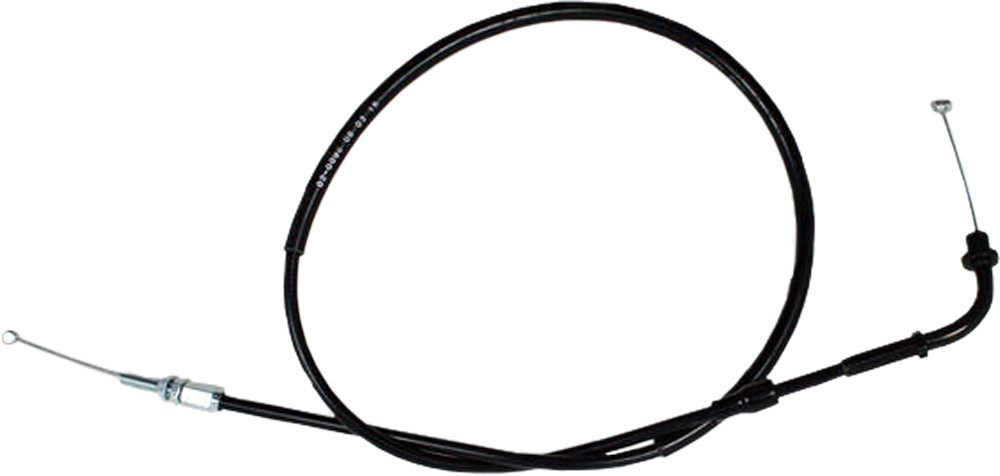 BLACK VINYL THROTTLE PULL CABLE