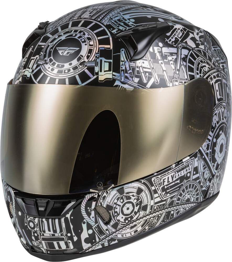 REVOLT MATRIX HELMET IRIDESCENT SM
