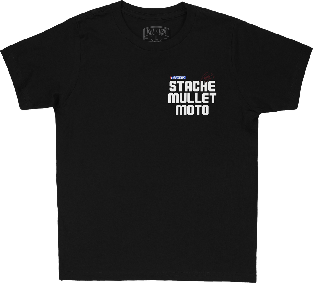 MULLET MADNESS YOUTH TEE BLACK YS