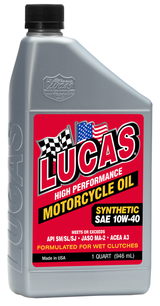 LUCAS SYNTHETIC HIGH PERFORMANCE OIL 10W-40 1QT