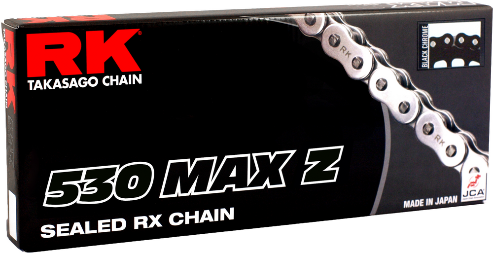 Rk Excel 530maxz Drive Chain Blk/Chrome 530 X 120