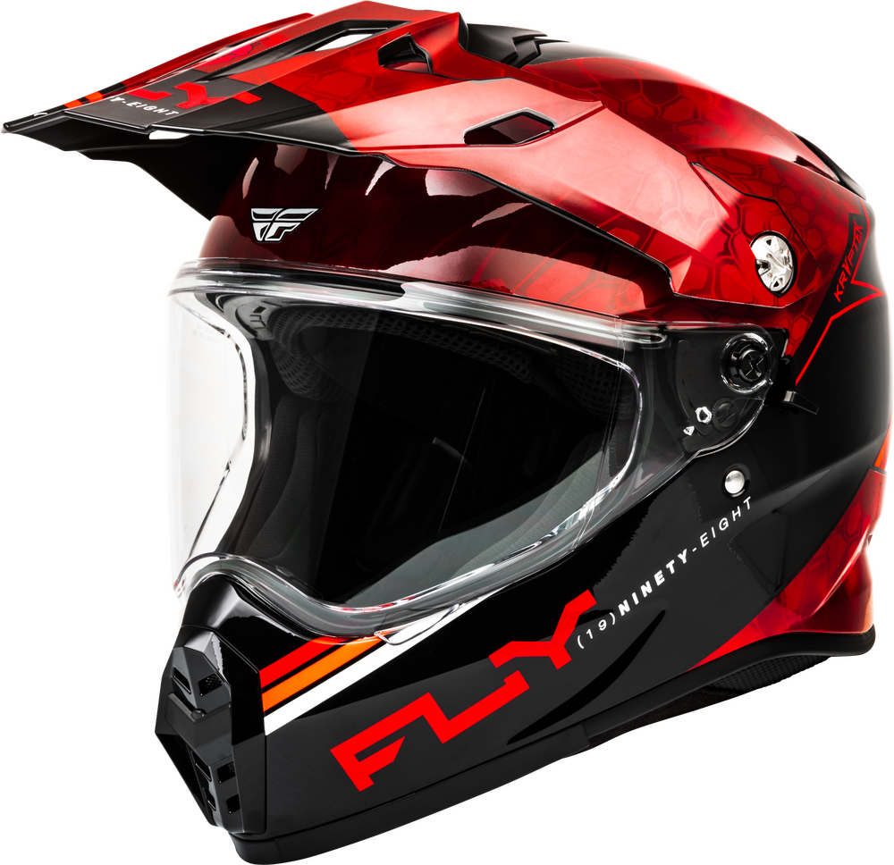 Fly Racing Trekker Kryptek Conceal Helmet (2024) — Red/Black