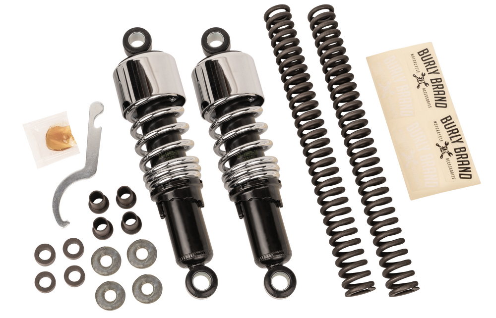 BURLY SLAMMER KIT CHROME ST 89-99