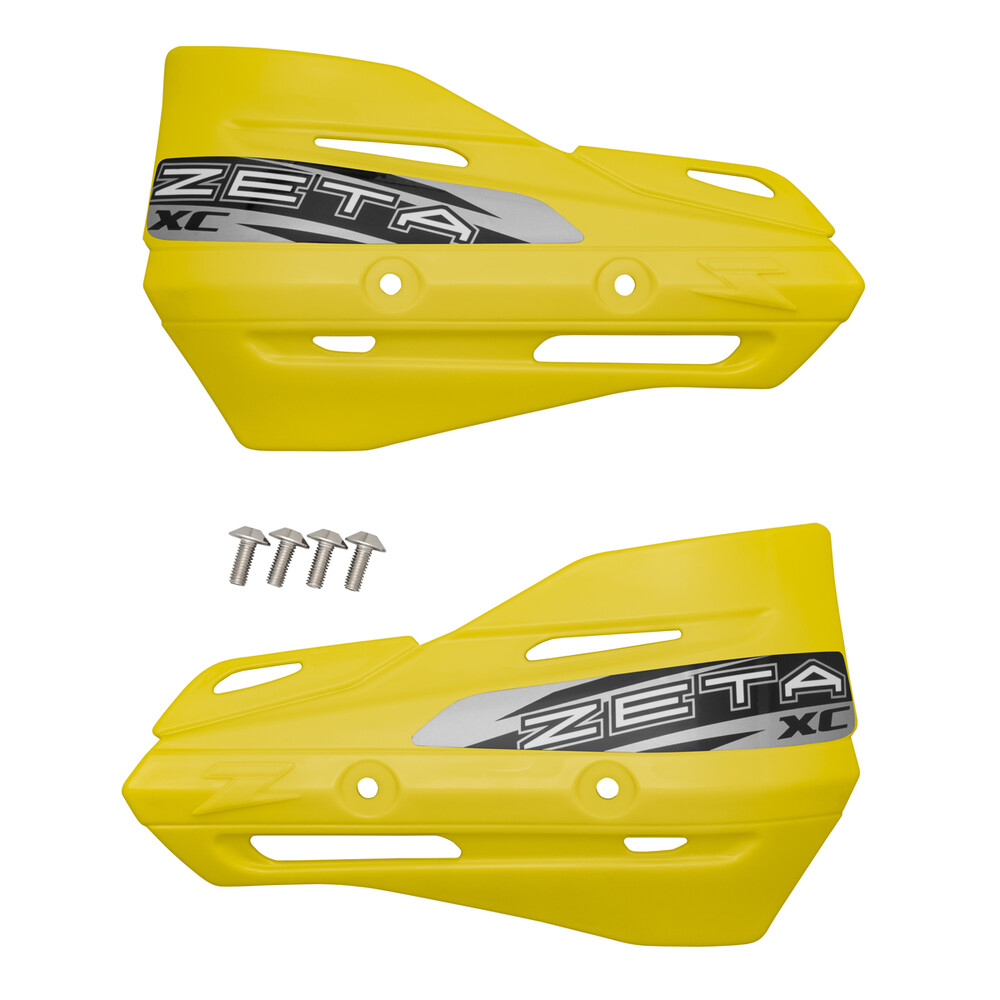 ZETA XC PROTECTOR HANDGUARD SHIELDS YELLOW