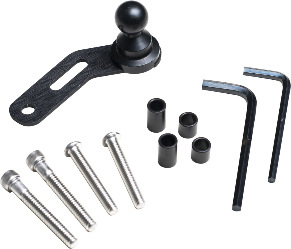 Techmount 5g Control Mount Metric/V-Twin Black