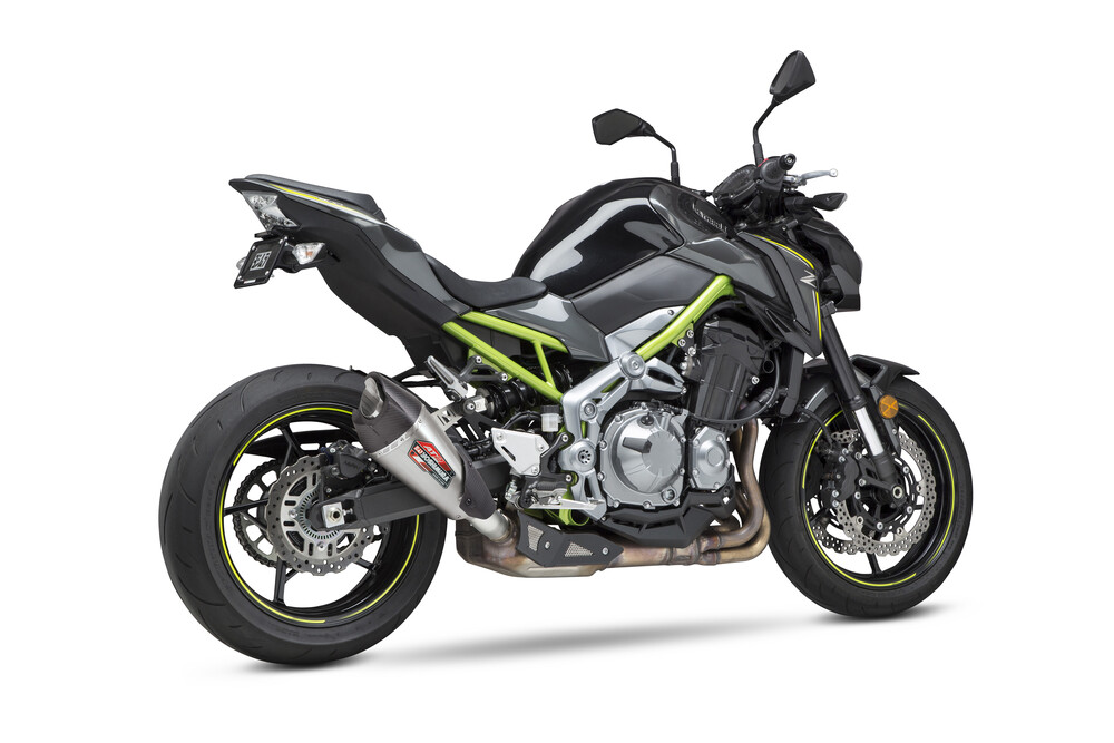 Yoshimura AT2 Street Slip-On Exhaust Kawasaki Z900 2017-2024