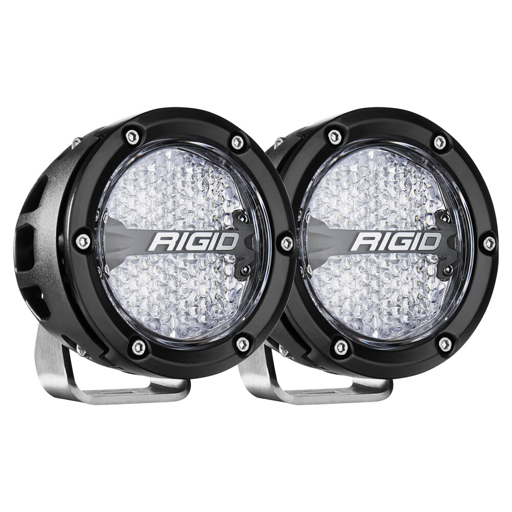 Rigid 360-Series RGBW 4 Inch Round Lights