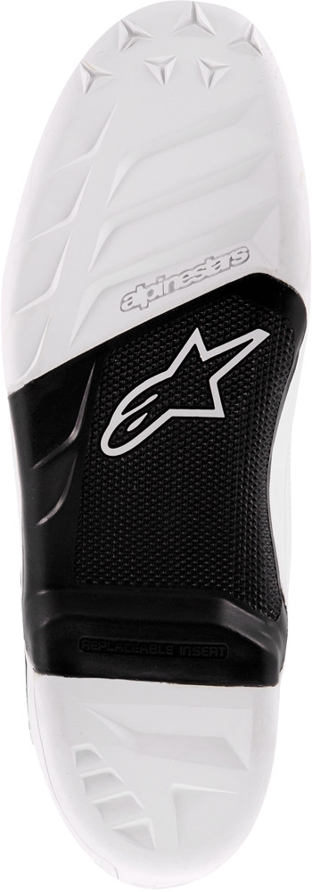 ALPINESTARS TECH-7 SOLE BLACK/WHITE SZ 05