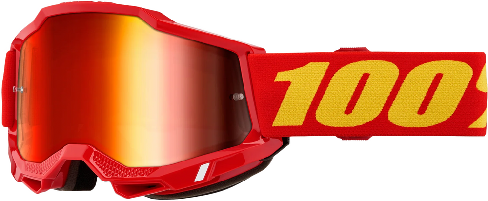 ACCURI 2 JUNIOR GOGGLE RED MIRROR RED LENS