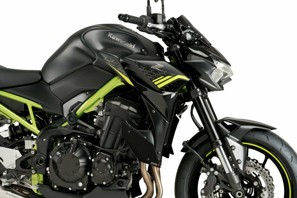 Puig Naked Downforce Side Spoilers Kawasaki Z900 2020-2024