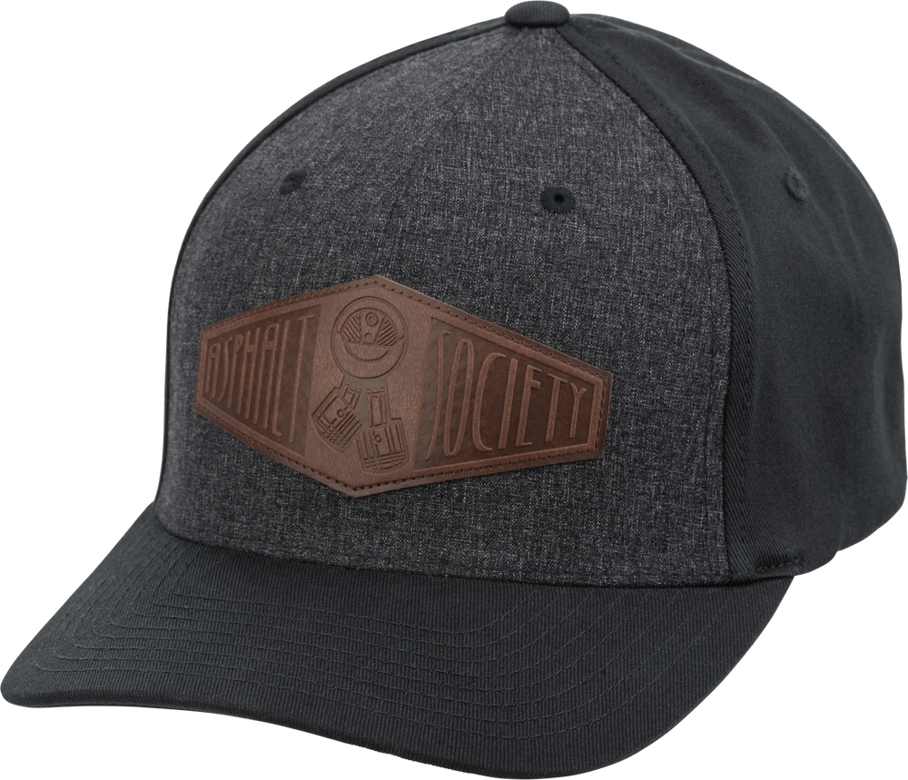 ASPHALT SOCIETY HAT BLACK/BROWN