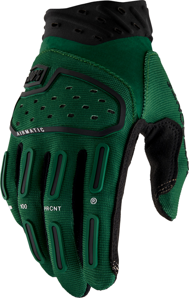 100-Percent Airmatic 2 Gloves — Forest Green