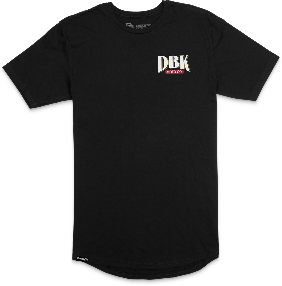 DBK BEER CO PREMIUM TEE BLACK 2X