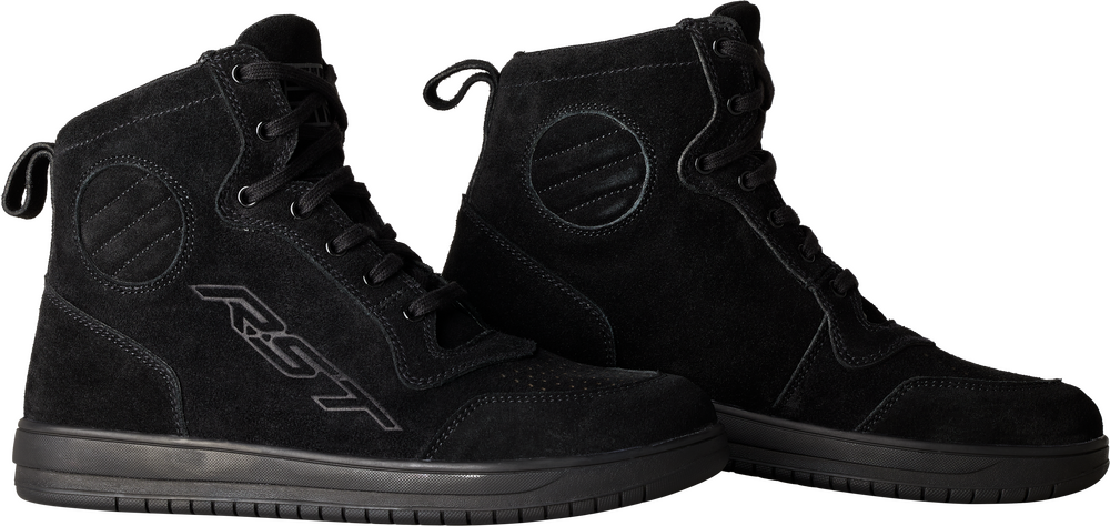 Rst Women's HiTop Moto Shoe — Black