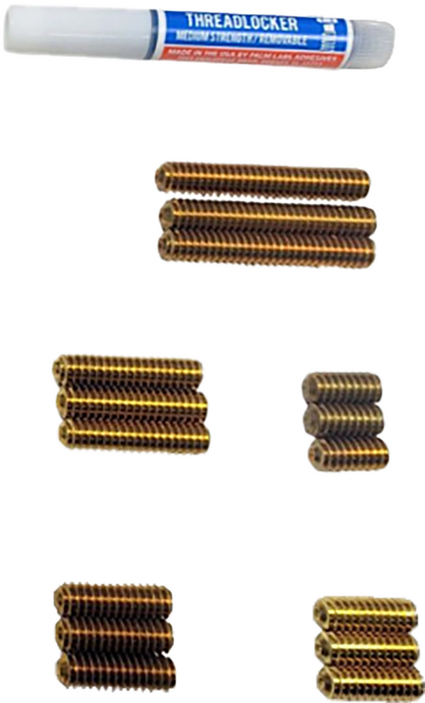 Speedwerx Brass Weight Adj Kit 1/4"-20