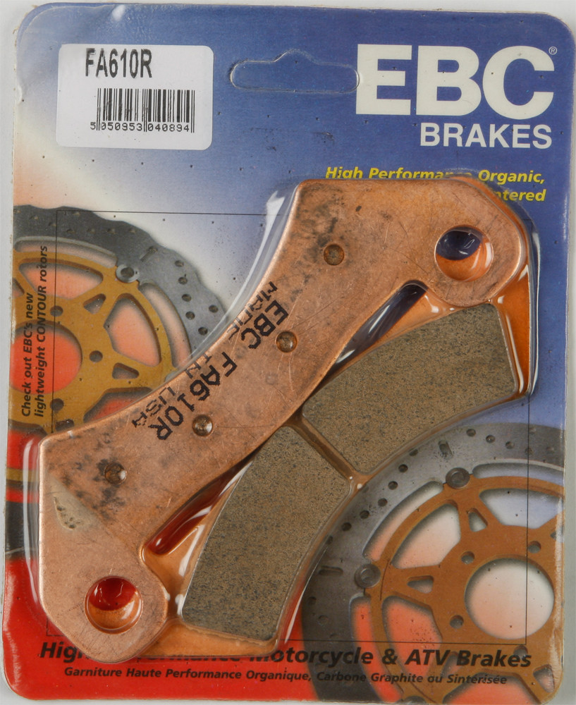EBC BRAKE PADS FA610R SINTERED R SERIES