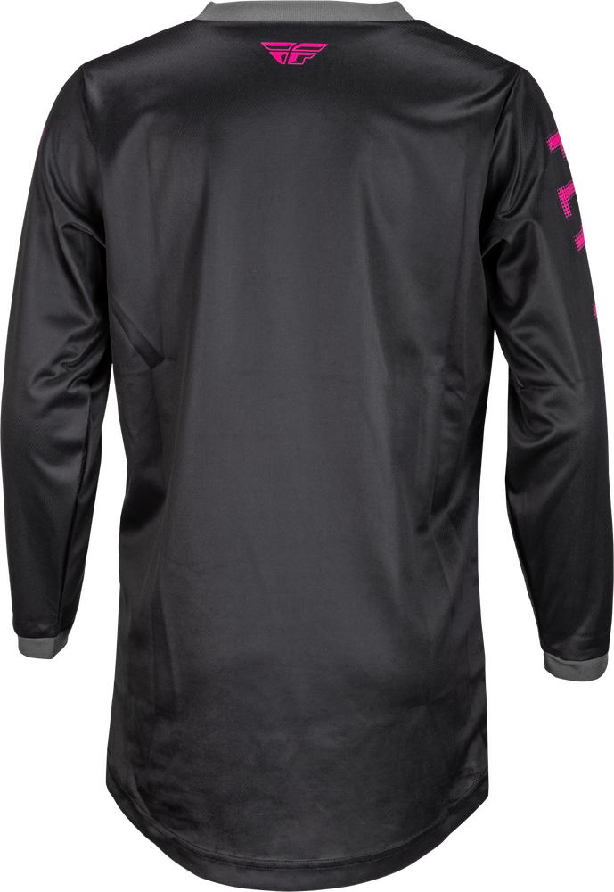 FLY RACING YOUTH F-16 JERSEY BLACK/PINK YS