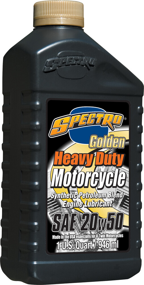 SPECTRO GOLDEN M/C SEMI-SYN HD 20W50 1 QT