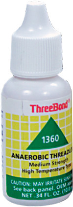 THREEBOND MEDIUM STRENGTH HI-TEMPERATURE THREAD LOCK 10ML