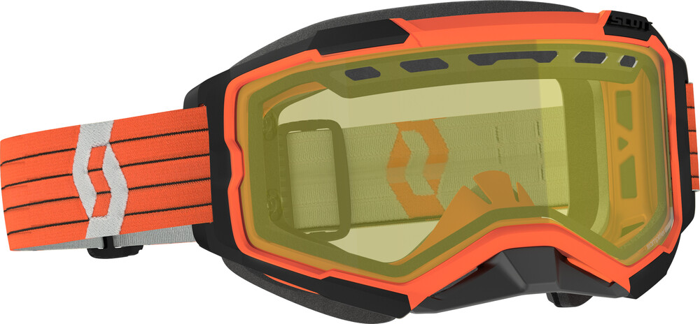 Scott Fury Snow Cross Goggle — Orange/Grey