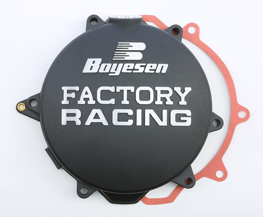 FACTORY RACING CLUTCH COVER BLACK