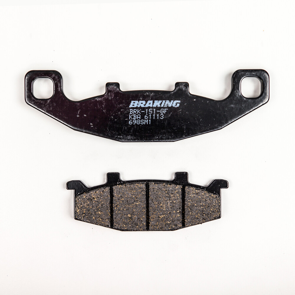 BRAKING BRAKE PAD SET SEMI-METALLIC