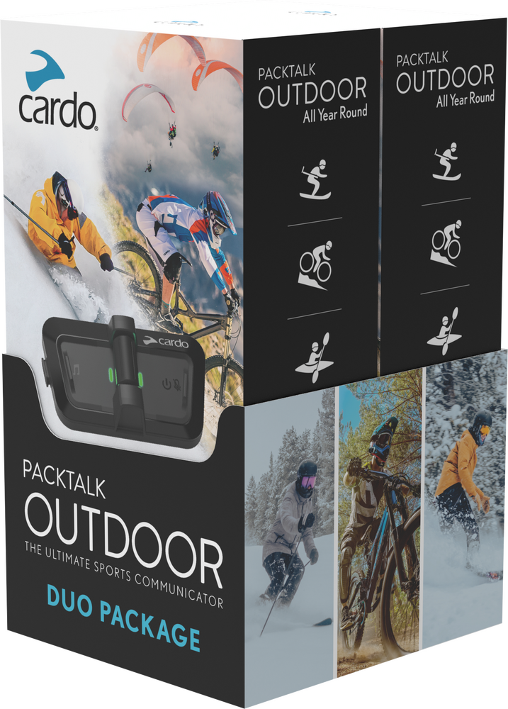 Cardo Systems PackTalk Outdoor Headset - Duo Pack