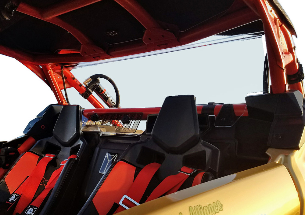 Spike Vented Rear Windshield Can-Am Maverick X3 / MAX 2017-2024