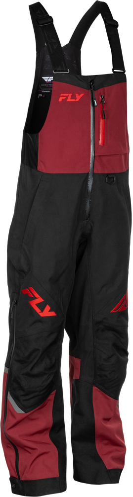 Fly Racing Women's Carbon Bib (2026) — Merlot/Red