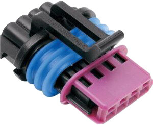 NAMZ CUSTOM CYCLE IGNITION COIL SENSOR CONNECTOR HD 72066-06A W/SEALS
