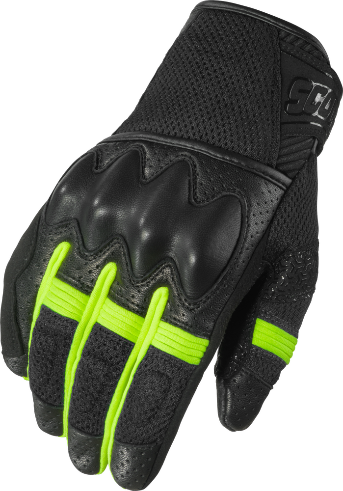 Scorpion EXO Cool Hand Pro Gloves — Black/Hi-Vis