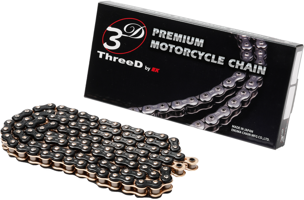 Ek Chain Gp Rv Nx2-Ring 520-120l Blk/Gld