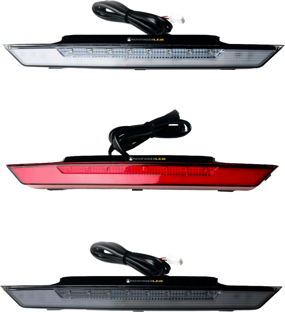 PATHFINDER TAIL LIGHT/FLASH BRAKE LIGHT CLEAR LENS HON