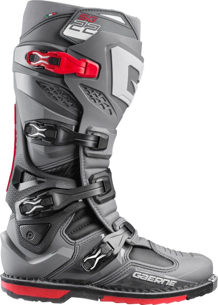 SG22 BOOTS ANTHRACITE/BLACK/RED SZ 07