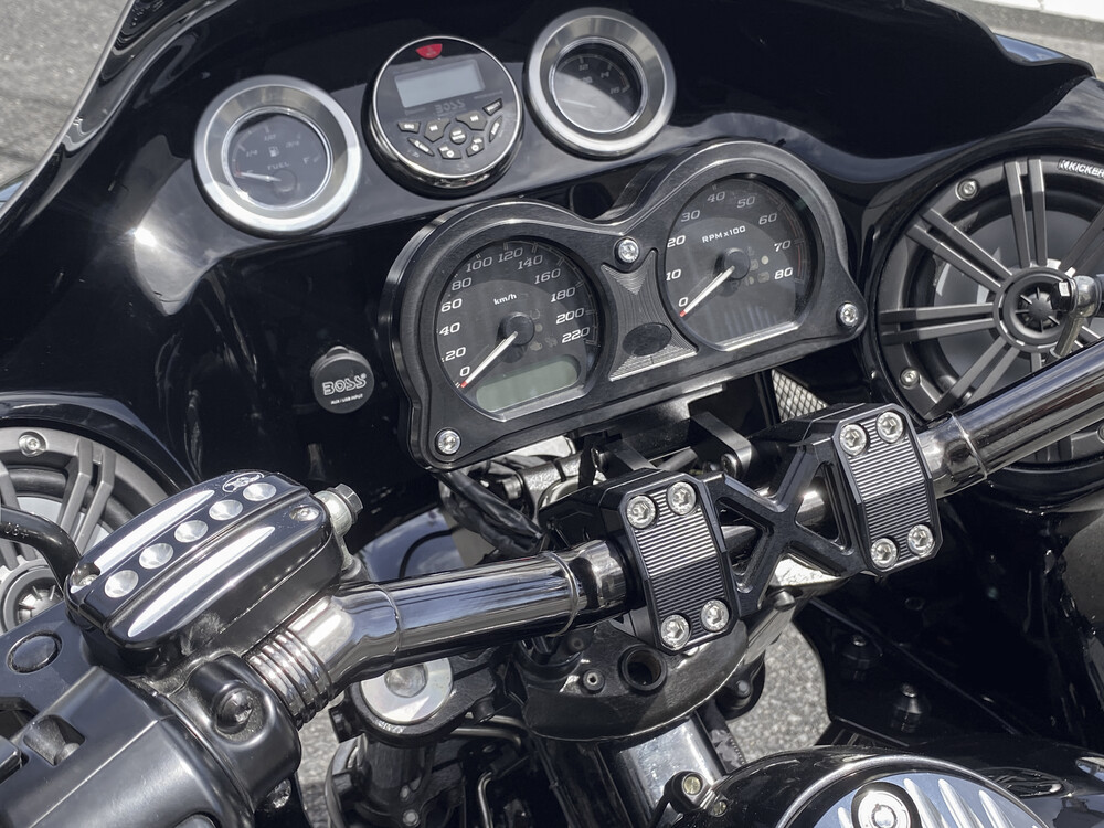 Ken's Factory Next Level Gauge Relocation Kit For Harley FLTR 2015-2024