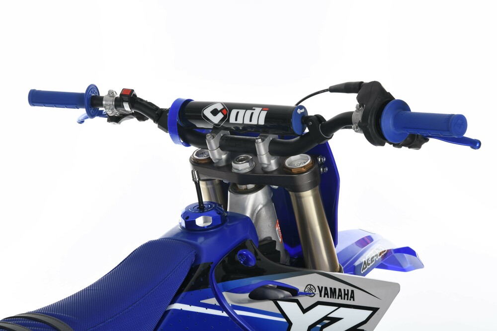 ODI RUFFIAN HALF WAFFLE GRIPS BLUE