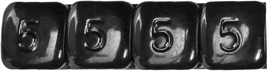 K&L WHEEL WEIGHTS 5 GRAM BLACK 360 PIECE/BOX
