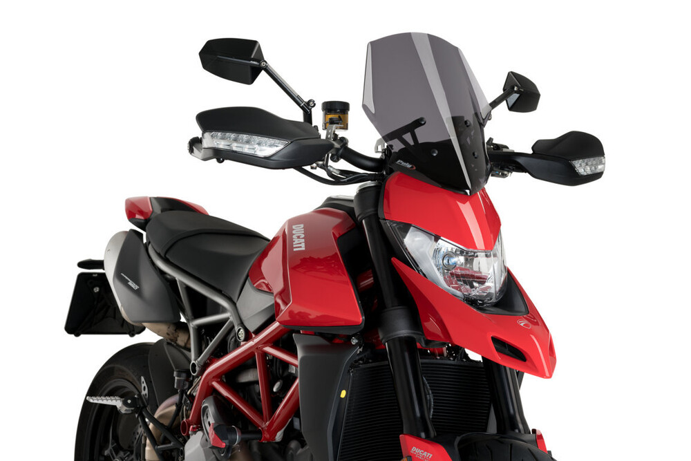 PUIG WINDSCREEN NAKED NEW GEN SPORT DARK SMOKE DUC