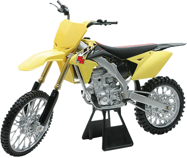 REPLICA 1:6 RACE BIKE 14 SUZUKI RMZ450 YELLOW