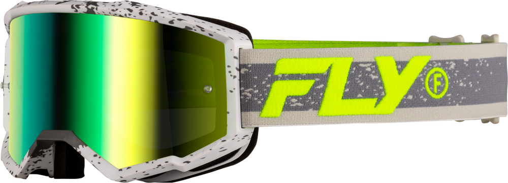 Fly Racing Youth Zone Goggle — Dark Grey/Hi-Vis Yellow