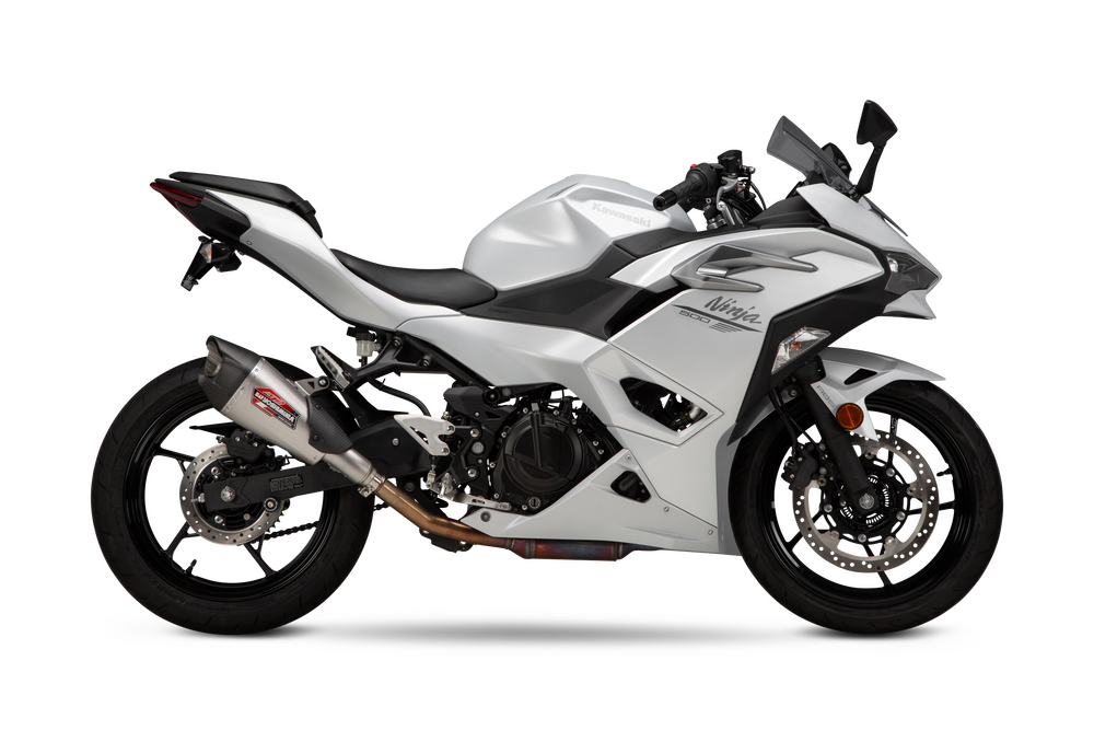 Yoshimura AT2 Slip-On Exhaust Kawasaki Ninja 400 / 500 / Z400 / Z500 2018-2025