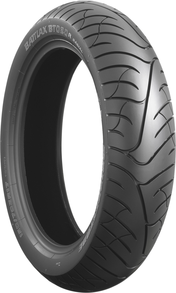 Bridgestone Tire Battlax Bt020-F Rear 170/60zr17 72w Radial Tl